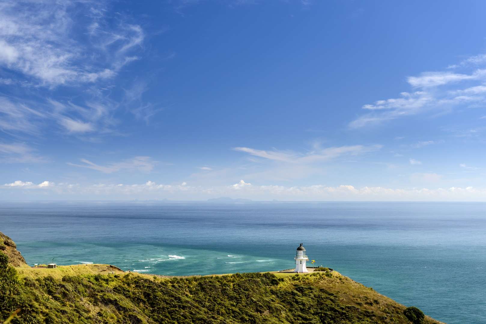 Lighthouse at Cape Reinga, the top of New Zealand