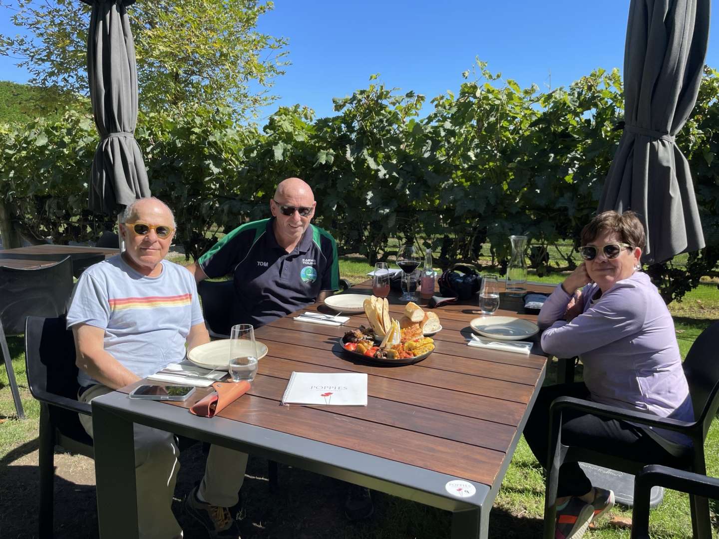 Lunch at Poppies Martinborough