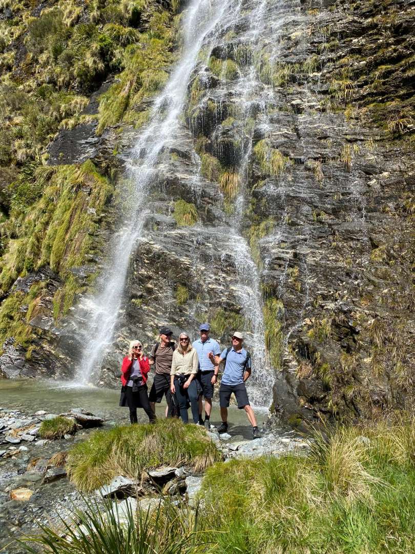 Milford Sound Scenic Helicopter trip with Middle Earth Waterfalls