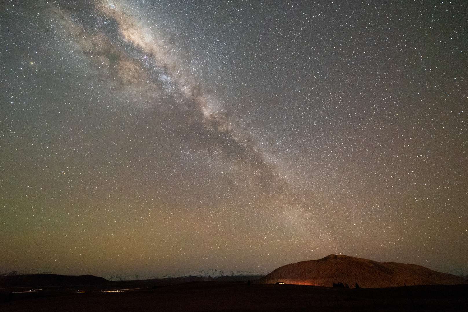 Milky Way Over Mt John