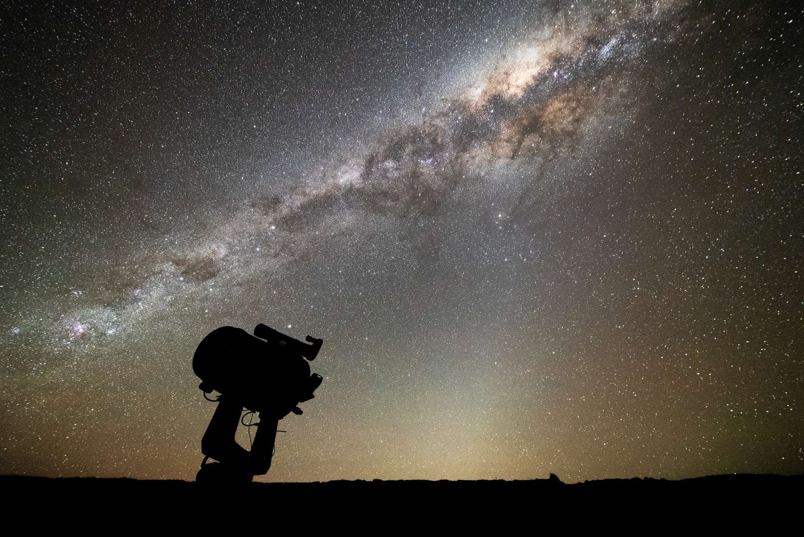 Milky Way & Telescope
