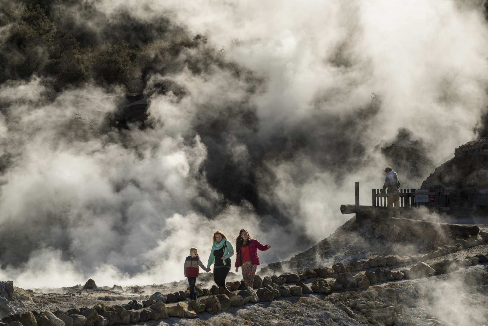 Most active geothermal reserve in New Zealand.