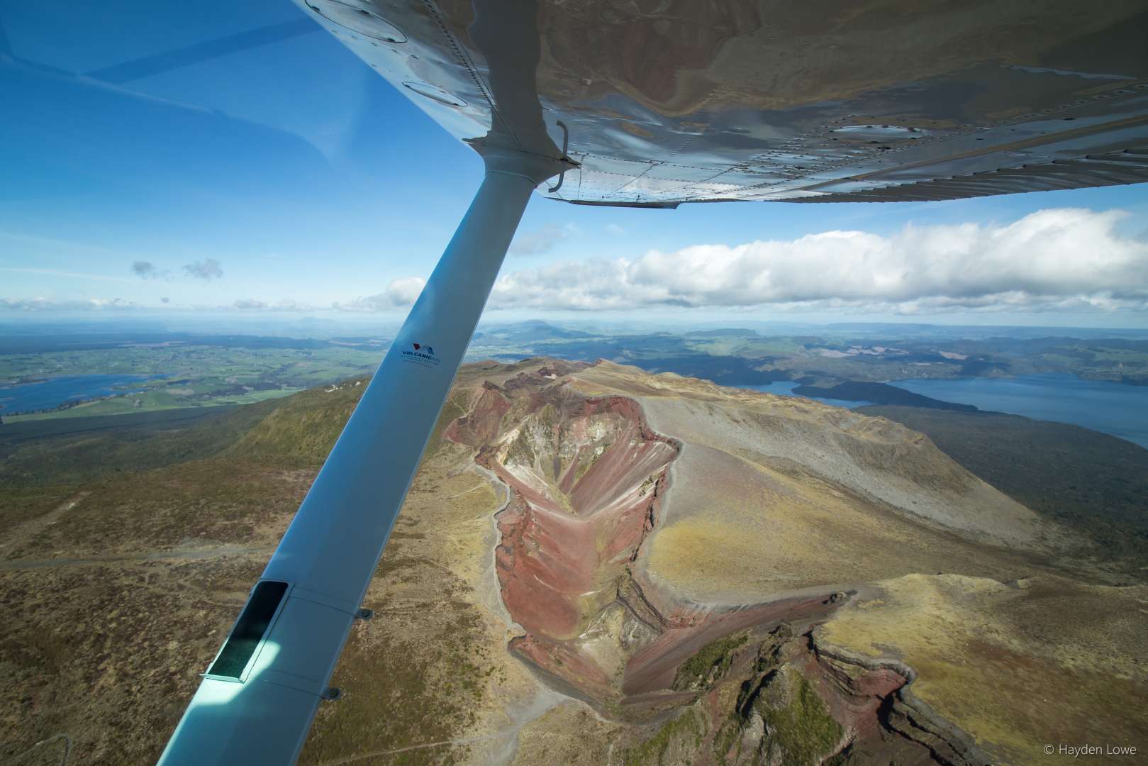 Mount Tarawera Passenger View