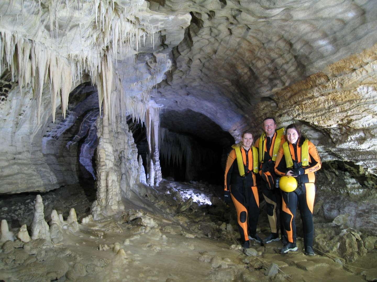 New Zealand Natural, Unmodified Cave - No Boardwalks or Electric Lights