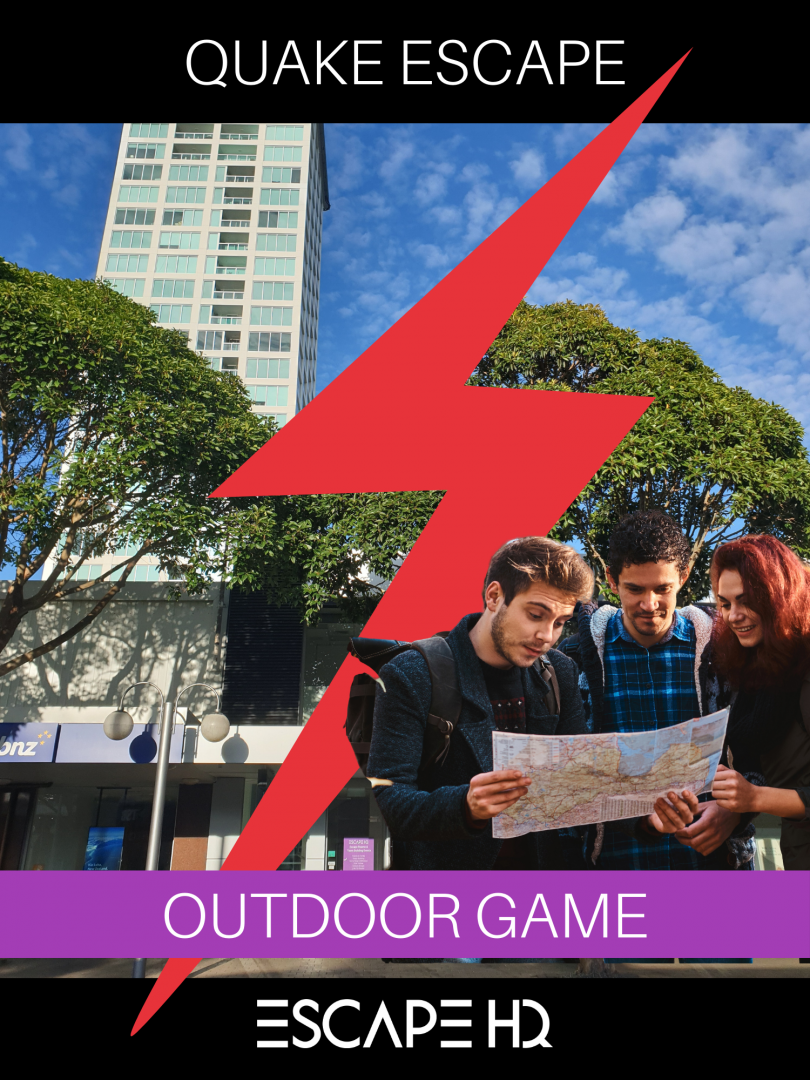 Quake Escape (an outdoor game)