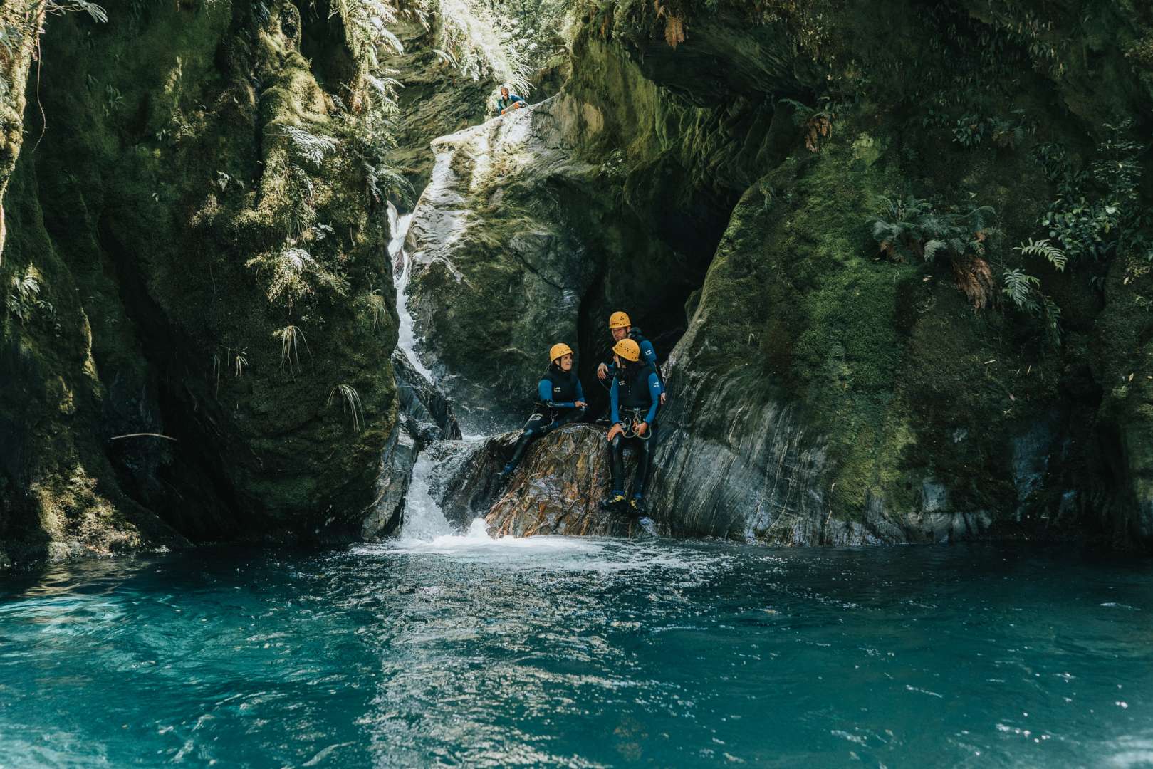 Queenstown Canyoning in New Zealand World Heritage Site