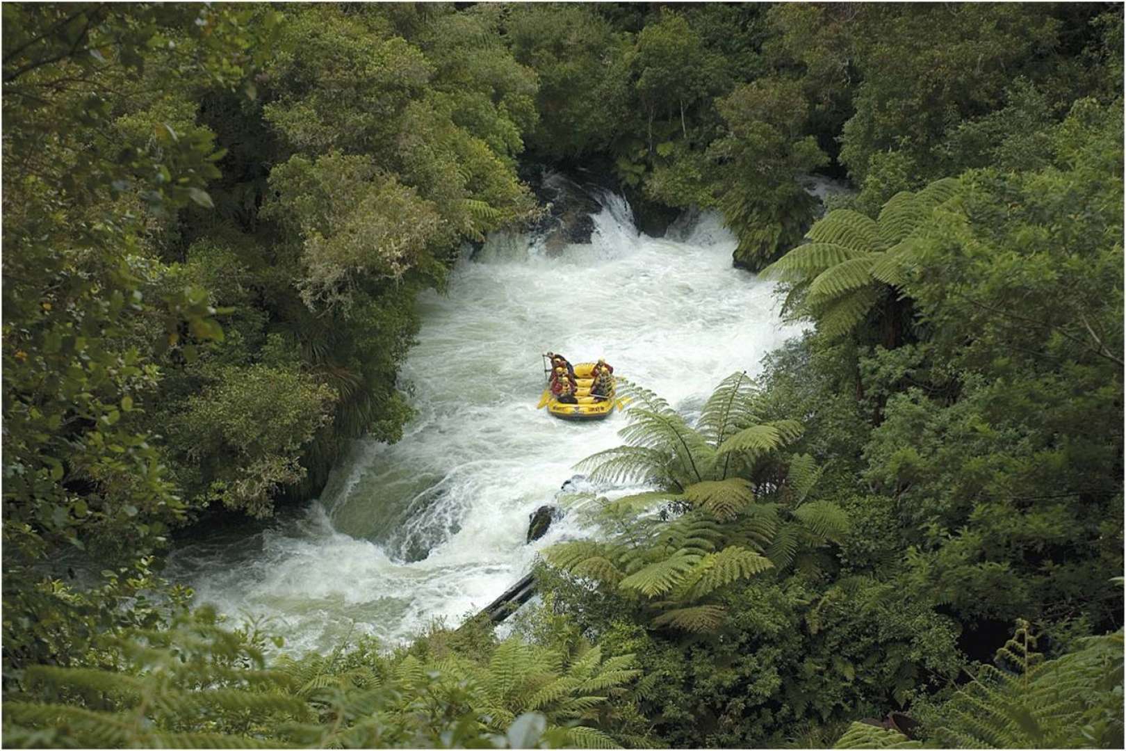 Rafting in the Kaituna River Rotorua