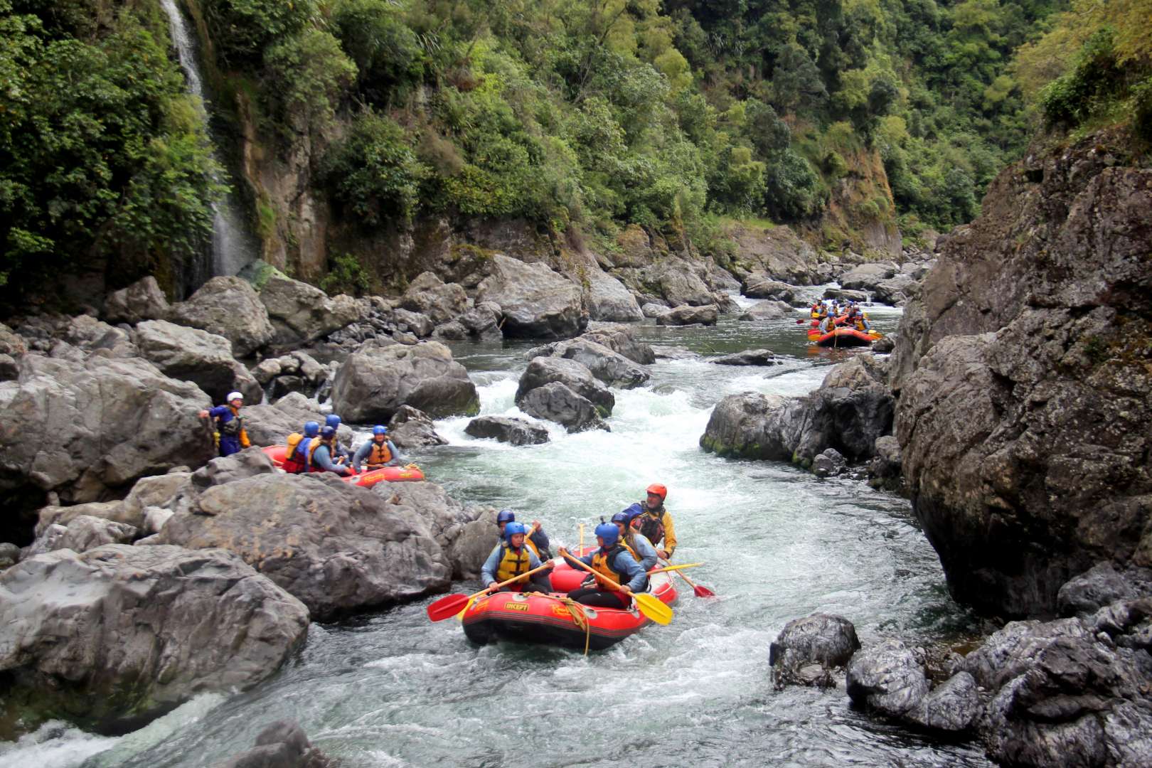 River Rafting Rangitikei River New Zealand