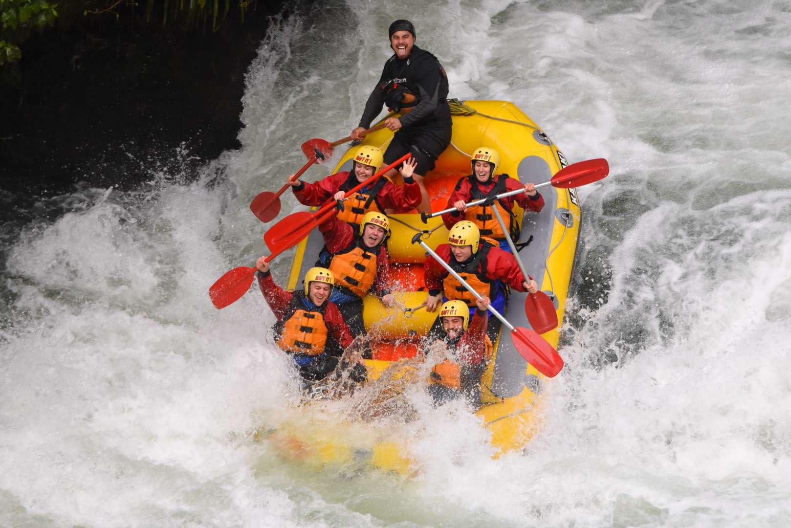 Rotoruas Largest Commercially Rafting Waterfall in the WORLD