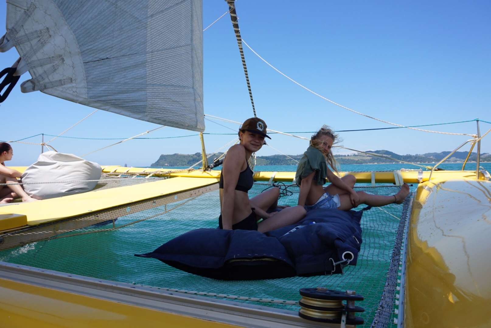 Sailing in the Coromandel Kick Back and Relax on our Comfy Beanbags