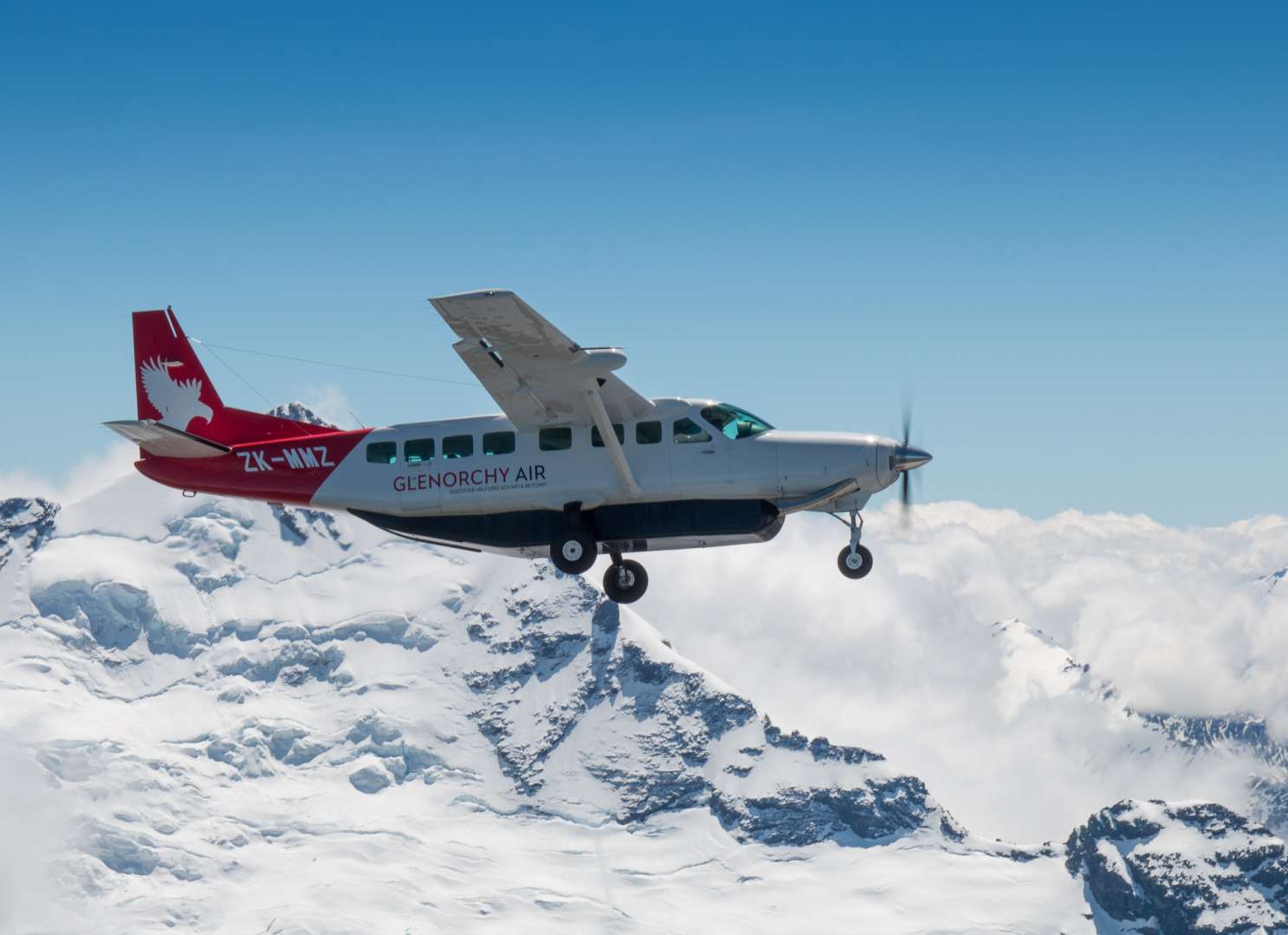 Scenic Flight from Queenstown over the Southern Alps