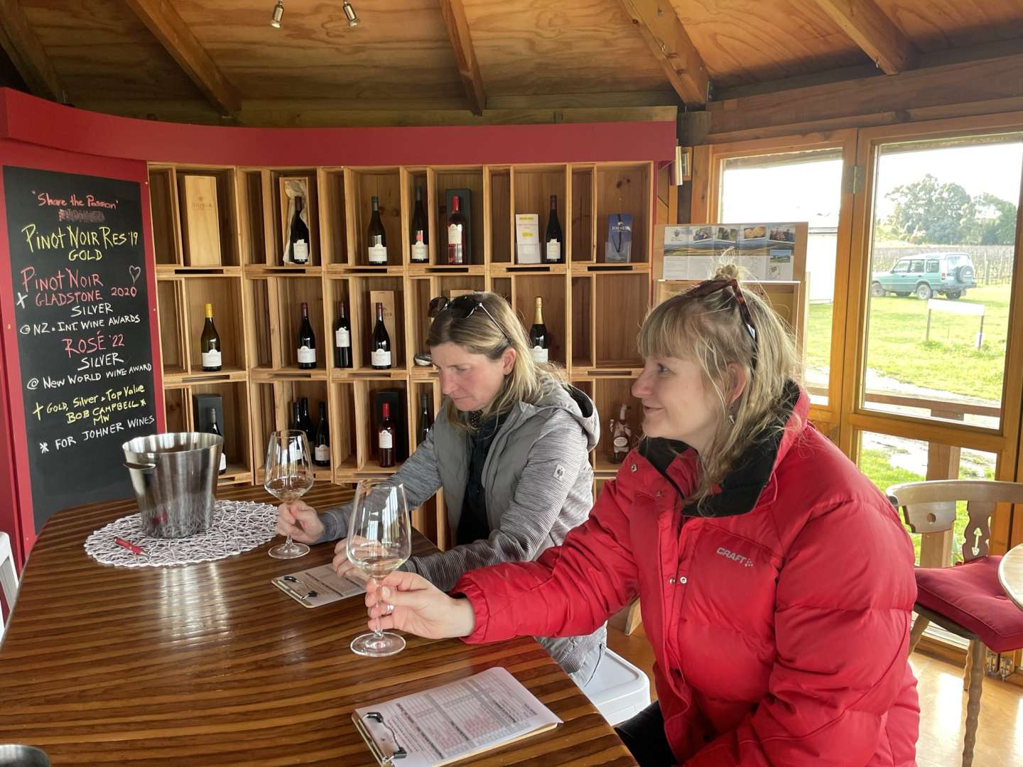 Tastings at Johner Estate Gladstone