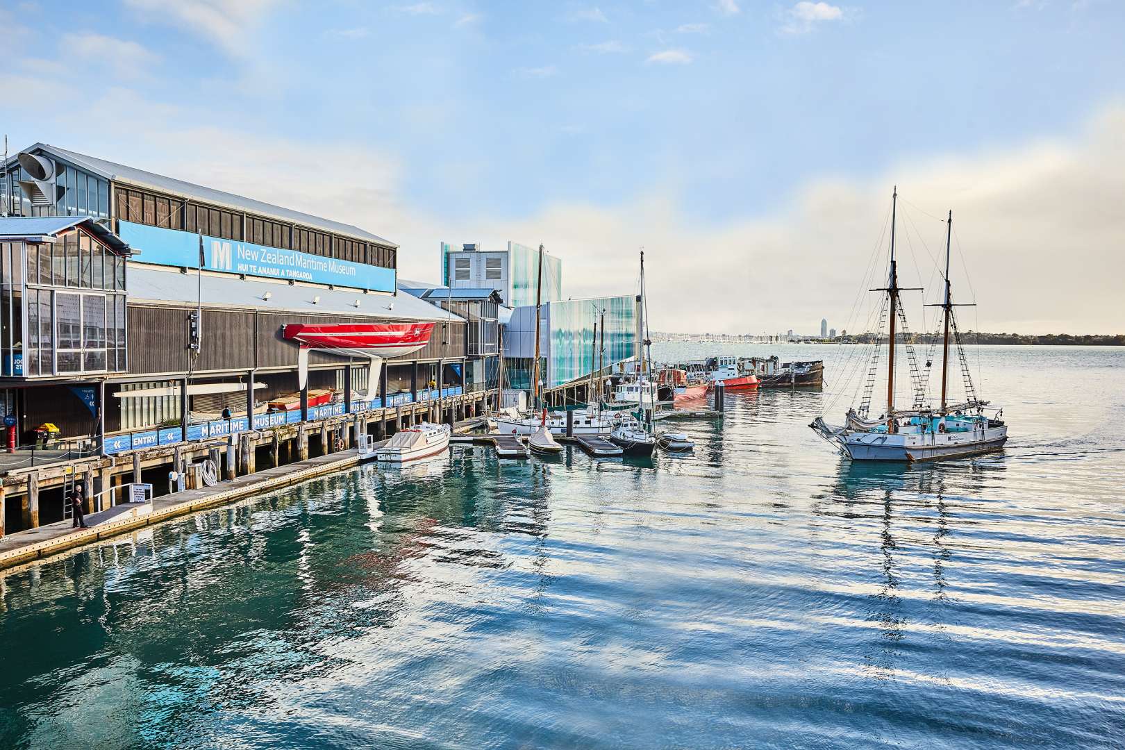 The Auckland Maritime Museum located at the Viaduct in Auckland