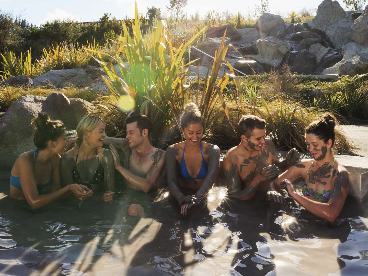 Thermal Mud Bath at Hells Gate Rotorua