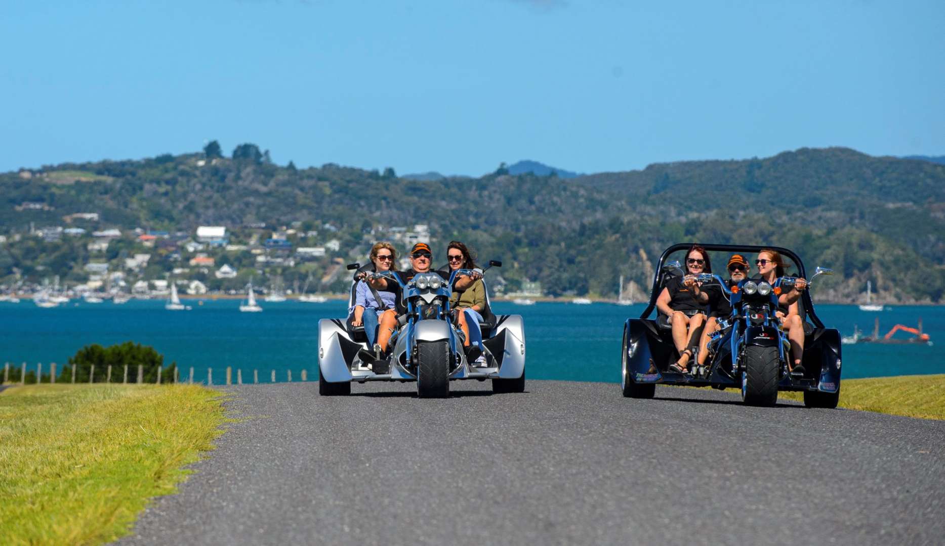 Thunder Trike Tours are a fun thing to do in the Bay of Islands