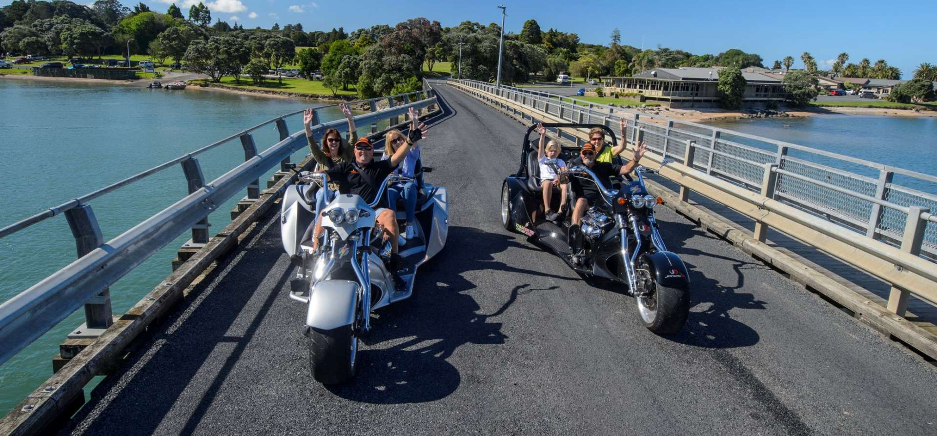 Thunder Trike Tours is a fun activity in the Bay of Islands