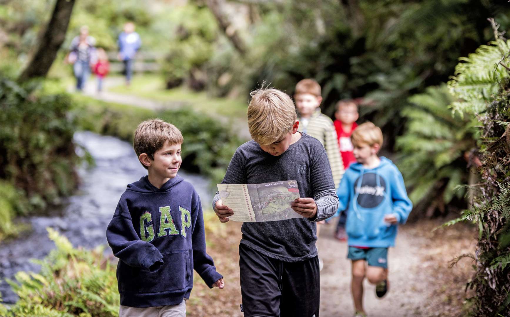 Treasure Hunt trail attraction for kids